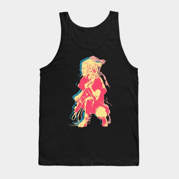 Tina Weymouth - Talking Heads Tank Top by scottogara